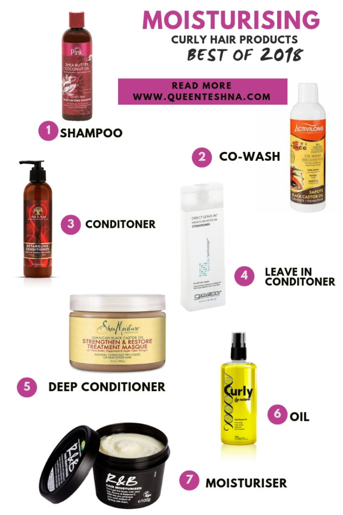 Favourite 2018 Moisturizing Curly Hair Products
