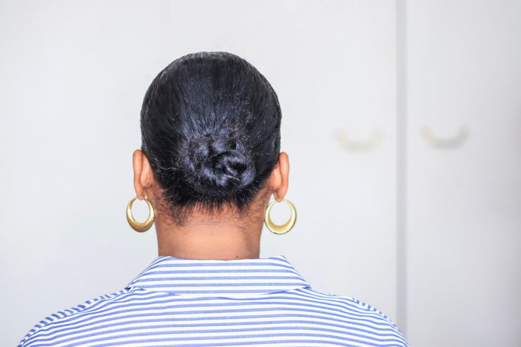 6 Ways to Switch Up Your Low Bun On Fine Natural Hair