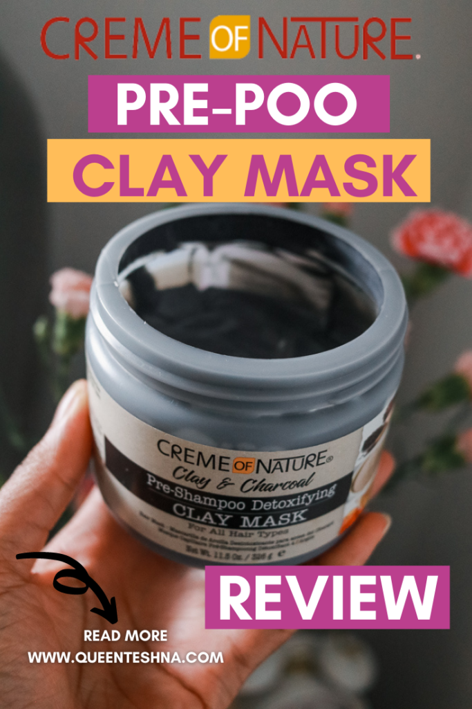 Creme of Nature Clay and Charcoal Pre-Poo Mask Review