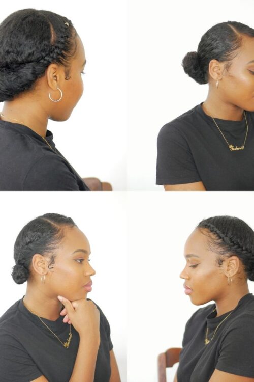 Easy Protective Natural Hair Styles – Quarantine edition