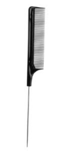 rattail comb for clean parting hair essential