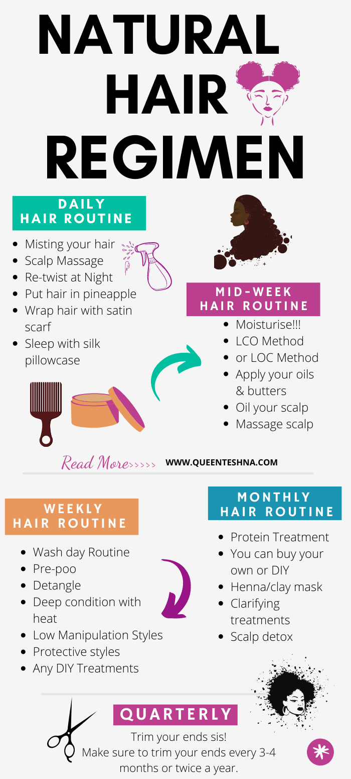 How To Build A Easy Natural Hair Routine For Beginners